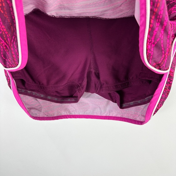 Athleta Athletic Skort Womens 8 Activewear Pink Purple Built-In Shorts Y2K Gym‎ - Picture 6 of 7